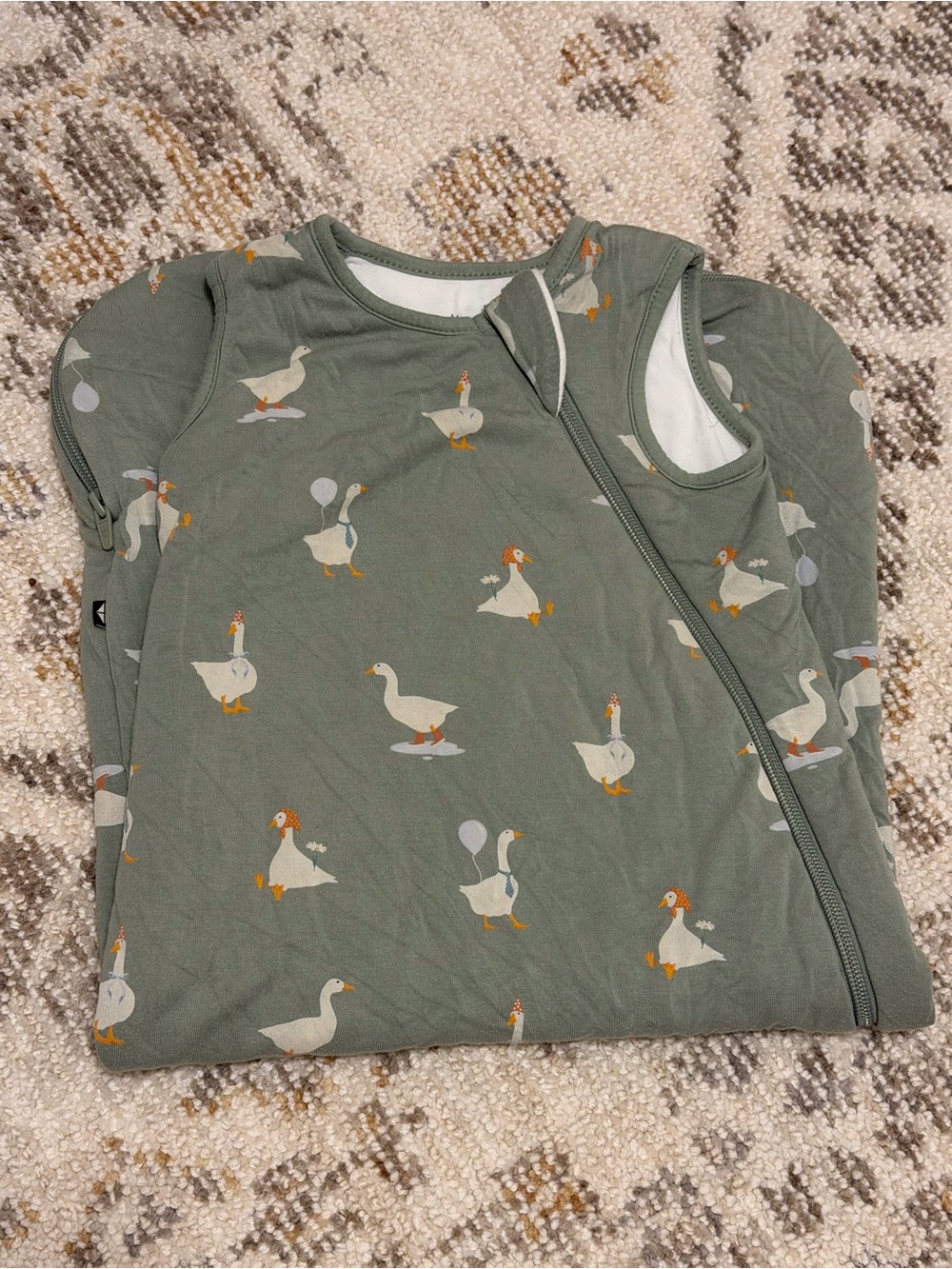 Kyte BABY Small 1.0 Goose Print Sleep Sack